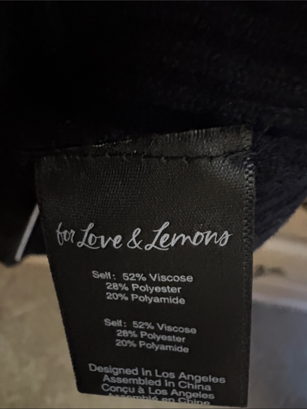 For Love & Lemons Crop Tank - Picture 6 of 6